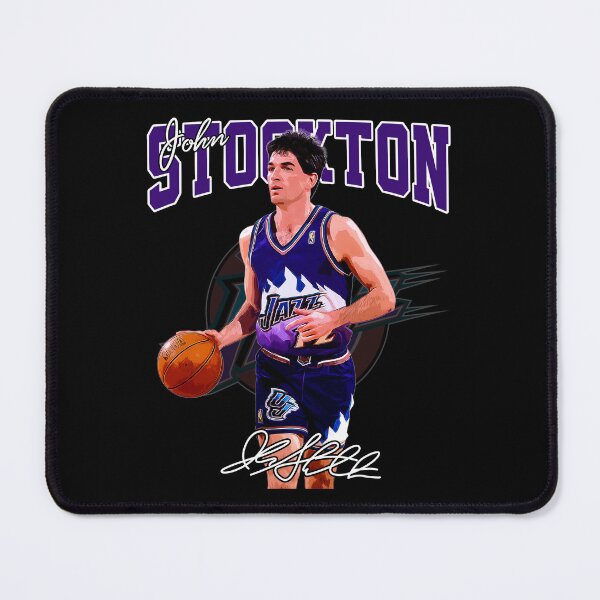 Item preview, John Stockton Legend Basketball Signature Vintage Retro 80s 90s Bootleg Rap Style designed and sold by MariaCollier.