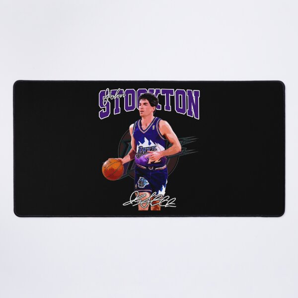 Item preview, John Stockton Legend Basketball Signature Vintage Retro 80s 90s Bootleg Rap Style designed and sold by MariaCollier.