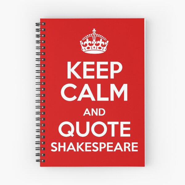 Item preview, Keep Calm & Quote Shakespeare designed and sold by Styled Vintage.