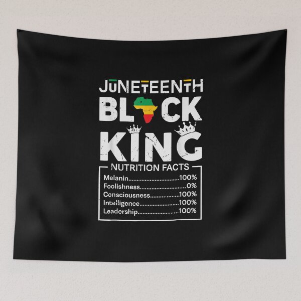 Item preview, Black King Junenth 1865 Independence Day Black Pride Men designed and sold by Levidean.