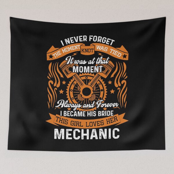 Item preview, This Girl Love Her Mechanic designed and sold by UnknownArtistt.