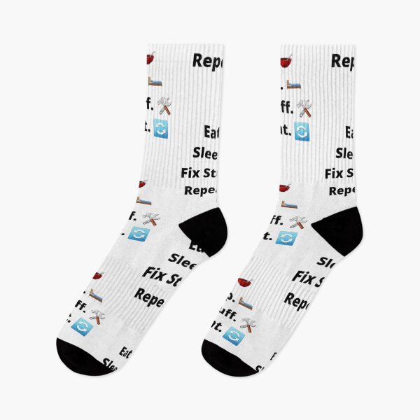 Item preview, Eat. Sleep. Fix Stuff. Repeat designed and sold by Cherie C..