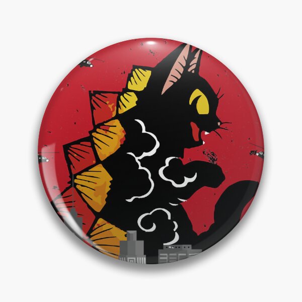 Item preview, vintage catzilla japanese sunset style Classic designed and sold by kaeleenoo.