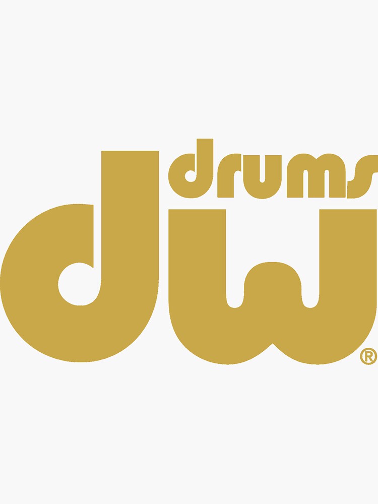 "dw drumslogo" Sticker for Sale by AdolDibert421 Redbubble