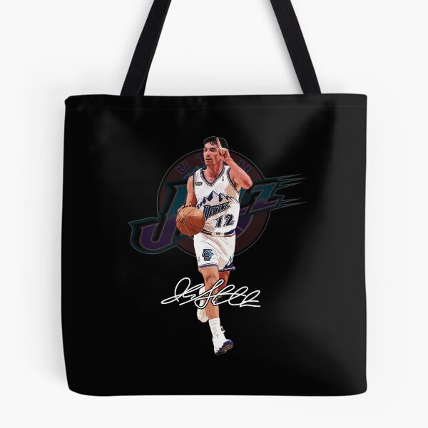 Item preview, John Stockton Legend Basketball Signature Vintage Retro 80s 90s Bootleg Rap Style designed and sold by MariaCollier.
