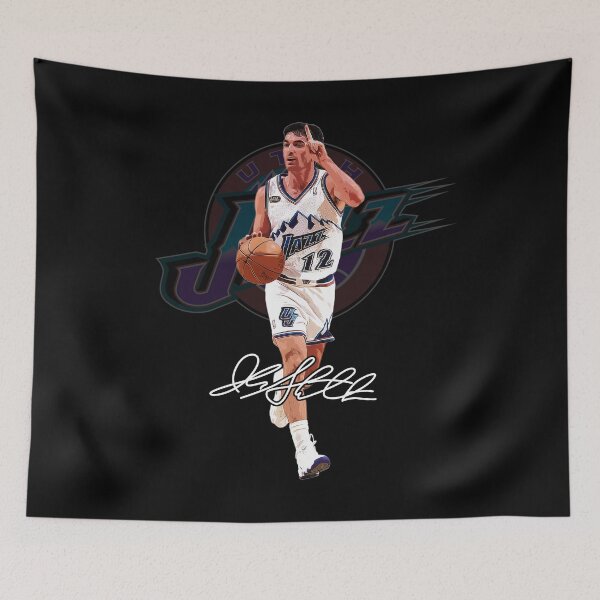 Item preview, John Stockton Legend Basketball Signature Vintage Retro 80s 90s Bootleg Rap Style designed and sold by MariaCollier.