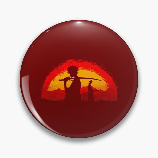 Item preview, Samurai Champloo caminando al atardecer designed and sold by RainiearAguilos.