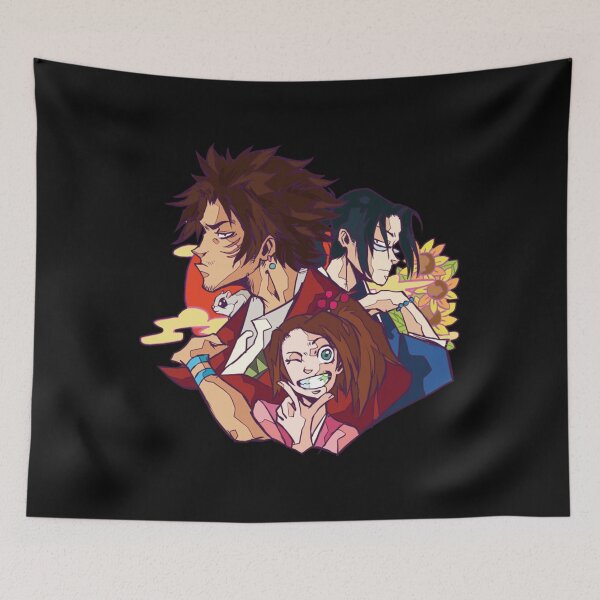 Item preview, Samurai Champloo caminando al atardecer Ligero designed and sold by RainiearAguilos.