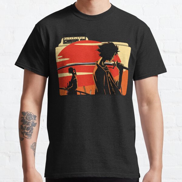 Samurai Champloo walking on sunset Lightweight    Classic T-Shirt