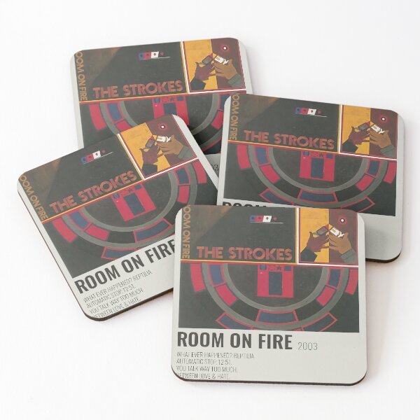 Item preview, Strokes Room Fire  designed and sold by helenwgreen.