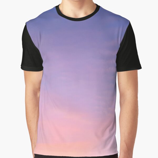 Orange and Pink Cloudy Sky at Sunset Graphic T-Shirt