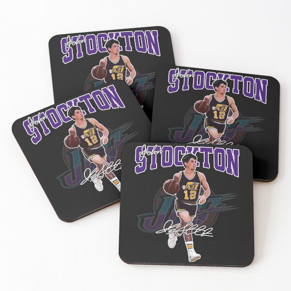 Item preview, John Stockton Legend Basketball Signature Vintage Retro 80s 90s Bootleg Rap Style designed and sold by MariaCollier.