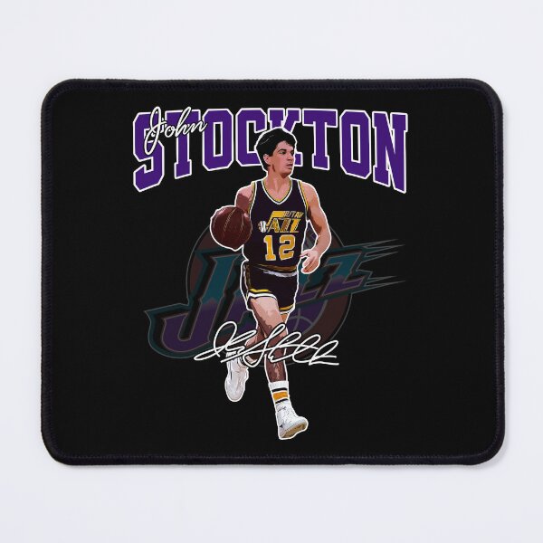 Item preview, John Stockton Legend Basketball Signature Vintage Retro 80s 90s Bootleg Rap Style designed and sold by MariaCollier.