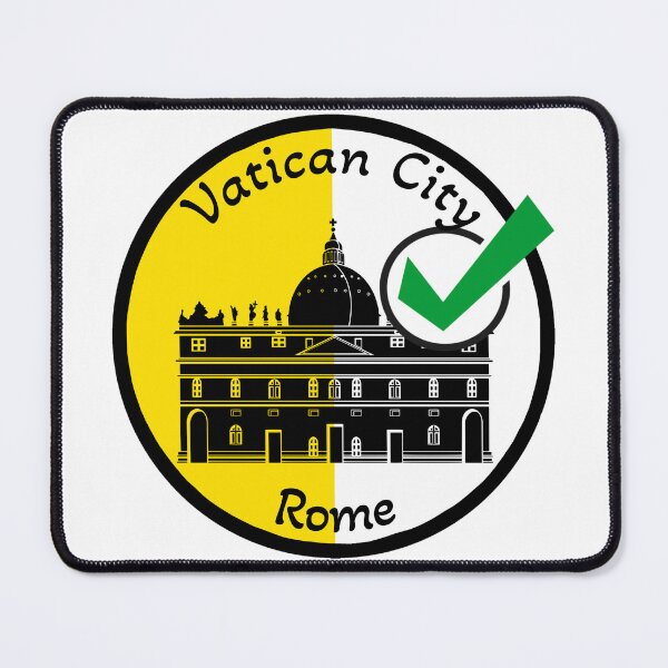 Item preview, rome vatican city italy landmark flag  designed and sold by WhereIsTravis.
