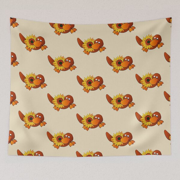 Item preview, Platypus with Sunflower designed and sold by jkartlife.