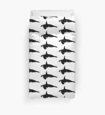Cute orca Duvet Cover