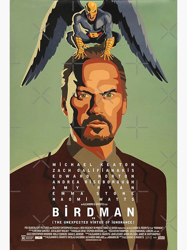 Discover Birdman Alternative Movie Premium Matte Vertical Poster