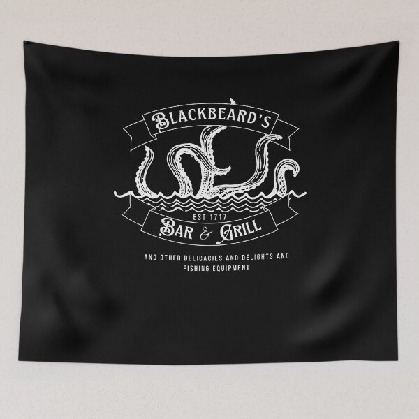 Item preview, Blackbeard's Bar and Grill  designed and sold by loghanboosalis.
