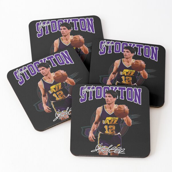 Item preview, John Stockton Legend Basketball Signature Vintage Retro 80s 90s Bootleg Rap Style designed and sold by MariaCollier.