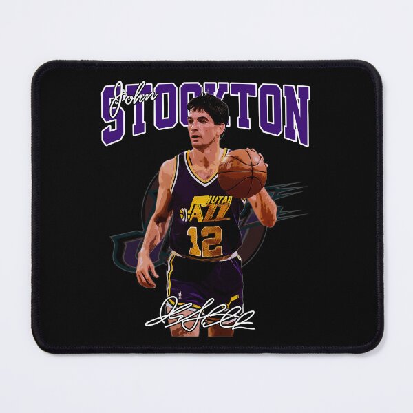 Item preview, John Stockton Legend Basketball Signature Vintage Retro 80s 90s Bootleg Rap Style designed and sold by MariaCollier.