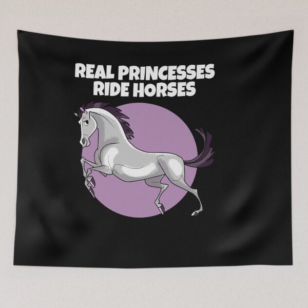 Item preview, REAL PRINCESSES RIDE HORSES HORSE RIDER EQUESTRIAN designed and sold by sobriowslen.