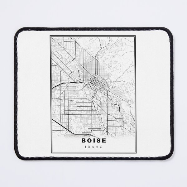 Item preview, Boise Map designed and sold by Tamas Das.