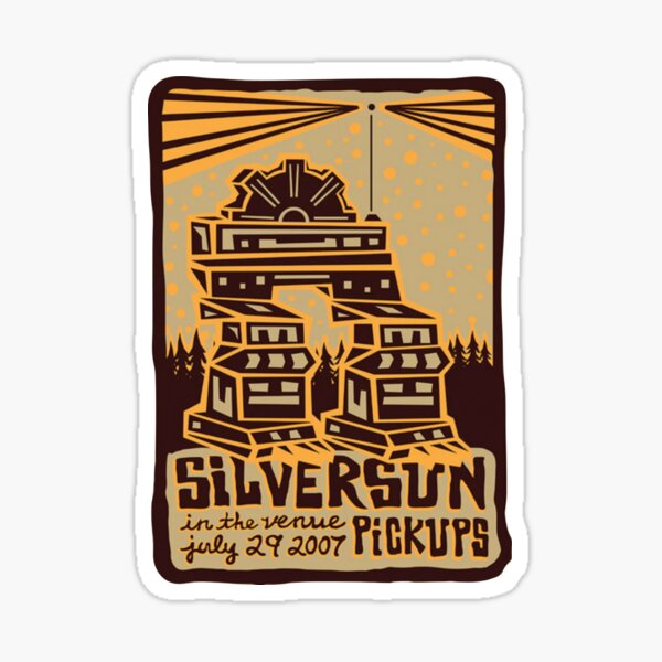 Silversun Pickups Vinyl Sticker Decal 3x3.15 