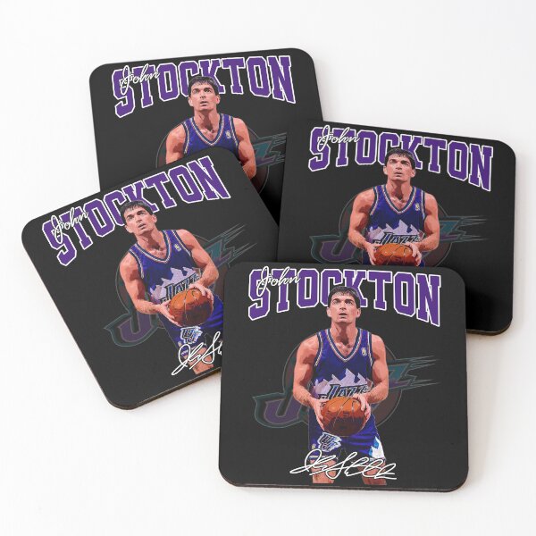 Item preview, John Stockton Legend Basketball Signature Vintage Retro 80s 90s Bootleg Rap Style designed and sold by MariaCollier.