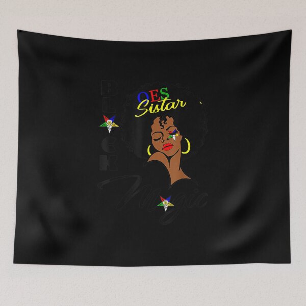 Item preview, OES Black Sistar Magic Order the Eastern Star Junenth Day designed and sold by Levidean.