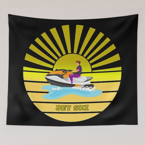 Item preview, Jet ski sunset designed and sold by Astralia.