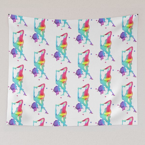 Item preview, Yoga Asana painted - I bend so I don't break designed and sold by Aurora Gritti.