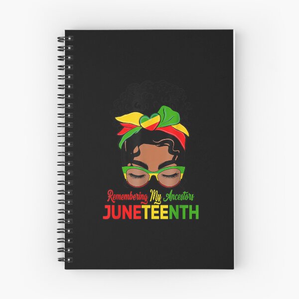 Item preview, Remembering My Ancestors Junenth Black Women Messy Bun designed and sold by Levidean.