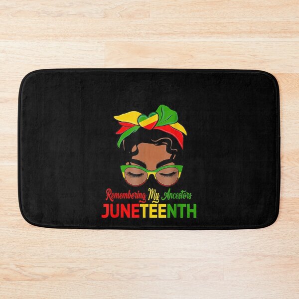 Item preview, Remembering My Ancestors Junenth Black Women Messy Bun designed and sold by Levidean.
