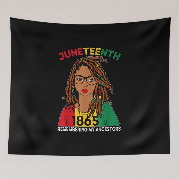 Item preview, Loc'd Hair Black Women Remebering My Ancestors Junenth designed and sold by Levidean.