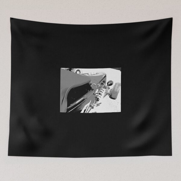 Item preview, Unique 1930s Hot Rod Roadster Side Bw Classic T-Shirt designed and sold by donnielnah.