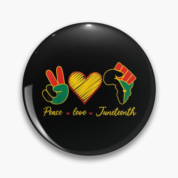Item preview, Peace Love Junenth Black Freedom 1865 Women Men Girls designed and sold by Levidean.
