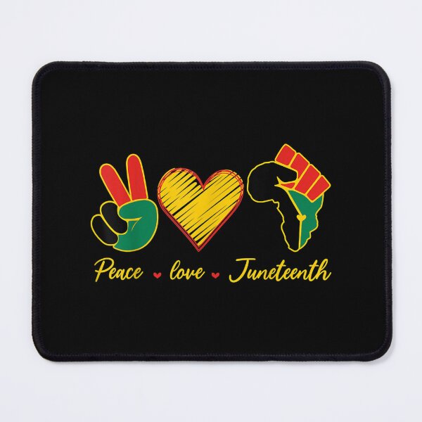 Item preview, Peace Love Junenth Black Freedom 1865 Women Men Girls designed and sold by Levidean.