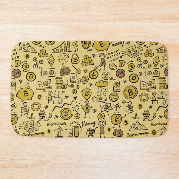 Item preview, Bitcoin, cryptocurrency and blockchain technology designed and sold by Kudryashka.