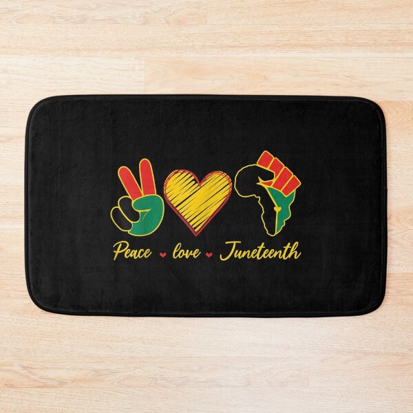 Item preview, Peace Love Junenth Black Freedom 1865 Women Men Girls designed and sold by Levidean.