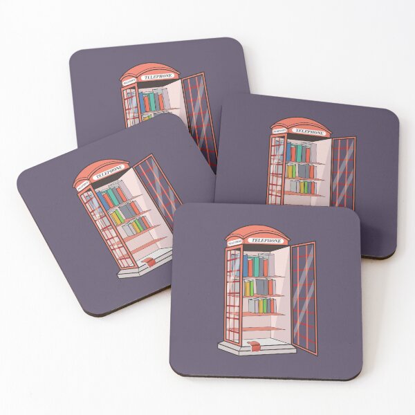 Item preview, Bookworm Antique Book Library - British Red Telephone Box Library designed and sold by Abhishek Goldar.