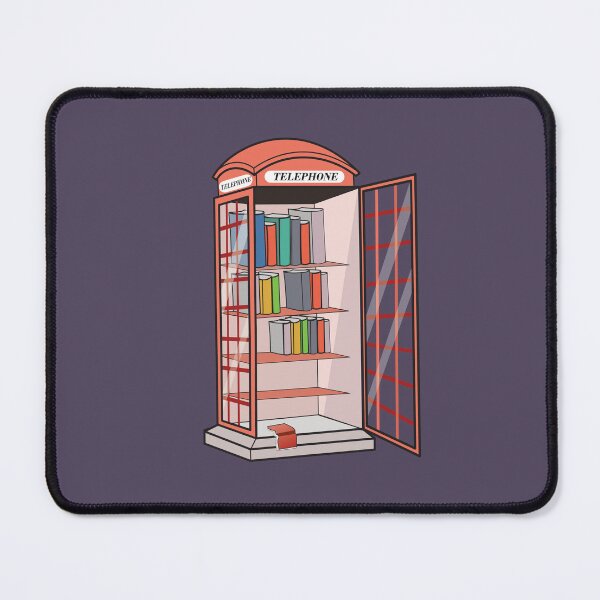 Item preview, Bookworm Antique Book Library - British Red Telephone Box Library designed and sold by Abhishek Goldar.