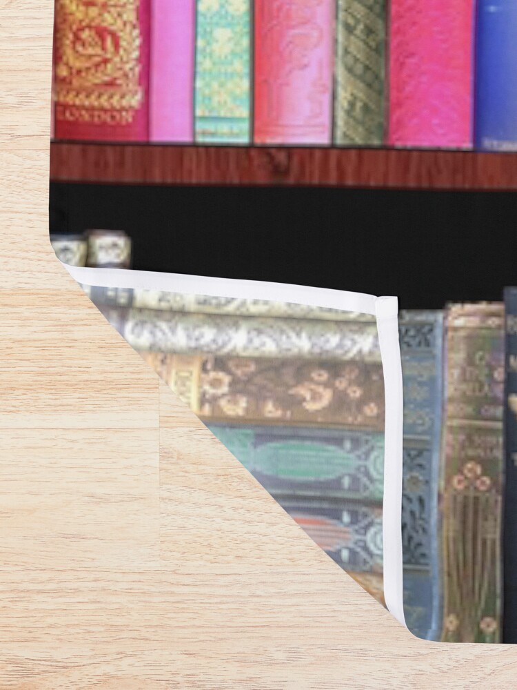 Alternate view of Jane austen antique books & other British antique books Shower Curtain