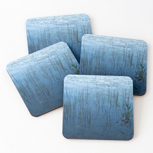 Item preview, Green and Blue Serenity - Smooth Wetland Morning designed and sold by Georgia Mizuleva.