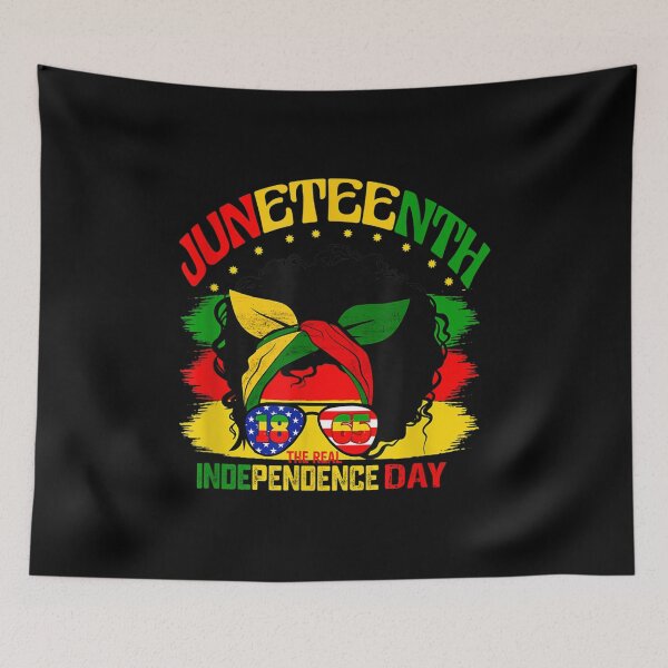 Item preview, 1865 Junenth Is My Independence Day for Black women girls designed and sold by Levidean.