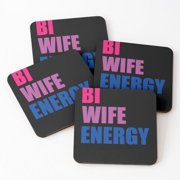 Item preview, Bi Wife Energy Funny Bisexual designed and sold by RoguePixel.