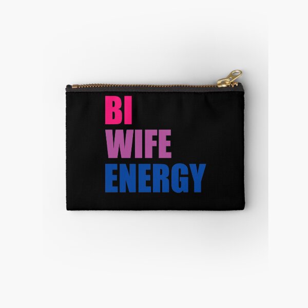 Item preview, Bi Wife Energy Funny Bisexual designed and sold by RoguePixel.