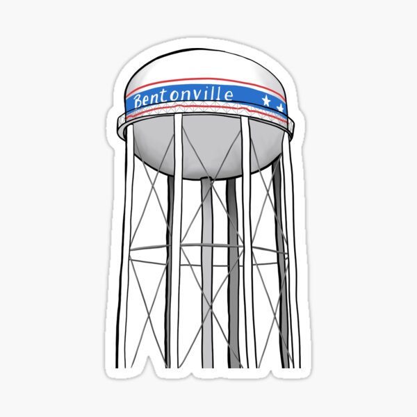 Florence Y’all Northern Kentucky Water Tower Cartoon Sticker for Sale by  Olivia Ossege