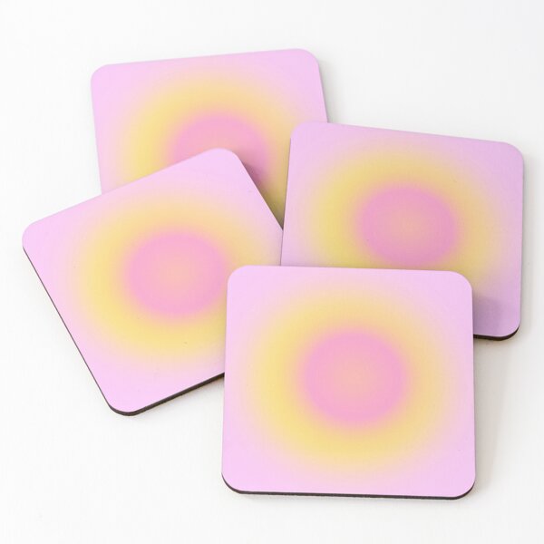 Item preview,   Healing With  Pink and Yellow  Aura Gradient Ombre Sombre Abstract  designed and sold by Tamas Das.