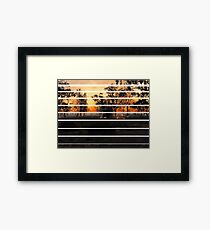 Bush Fire Framed Print