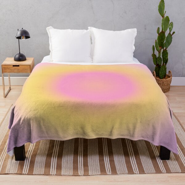 Item preview, Healing With Pink and Yellow Aura Gradient Ombre Sombre Abstract designed and sold by Tamas Das.